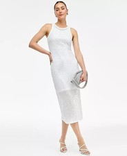 NWOT White INC Midi Maxi Dress Size XS 2