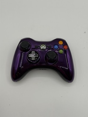 Microsoft Xbox 360 Chrome Series Wireless Controller Purple Special Edition