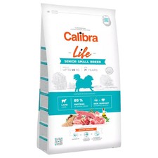 Calibra Life Senior Small Breed Dry Dog Food (Lamb) - Bag Size : 6kg 7.28 per kilo