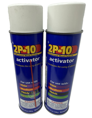2 Pack of FastCap 98209 12 oz Adhesive Spray Activator for 2P-10 Glue Adhesives