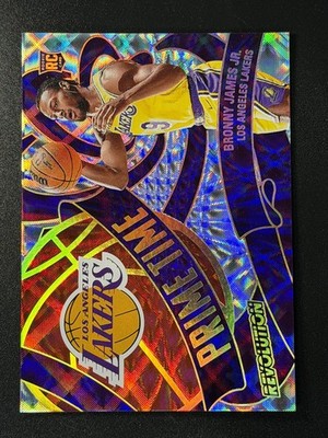 2024 Panini Revolution - Prime Time Performers Bronny James #27 Case Hit SP RC