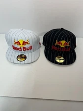 Red Bull New Era 59 Fifty hats. Size 71/4. New with Tags.
