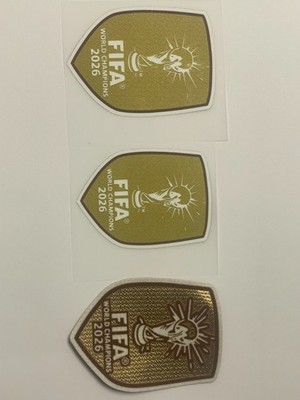 2026 FIFA World Cup Champions (Spain) Chest Patch Iron-On Football/Soccer Jersey