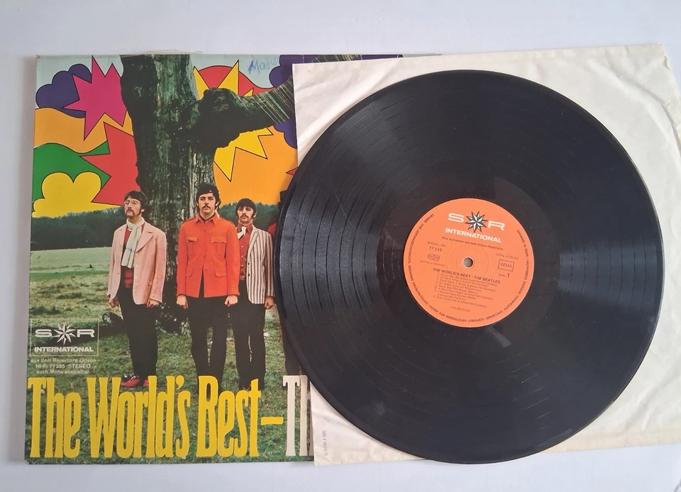 LP - The Beatles  "THE WORLD'S BEST" -  von 1967 - Bild 2 von 3