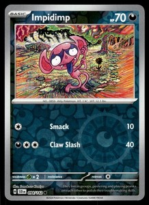 IMPIDIMP [FOIL] - 094/131 - STELLAR CROWN SCR POKEMON REVERSE - NM
