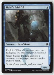 Sidisi's Faithful 74/264 Dragons of Tarkir Common