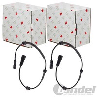 2X NK ABS-SENSOREN Hinten Passend FÜR Renault Laguna Links+Rechts | 293935