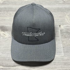 TravisMathew Hat Cap Snap Back Gray Minnesota...