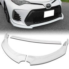 ABS Plastic 3PCS GT-Style Front Bumper Lip Splitter Body Kit