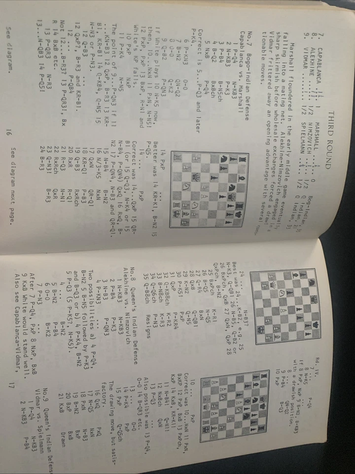 International Chess Tournament New York 1927 by Alexander Alekhine - Image 3 of 4