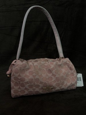 Pink Denim Faye Bag