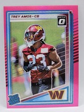 Trey Amos RC Bucs 2025 Optic Preview Rated Rookie #369 ❗️PINK PRIZM❗️