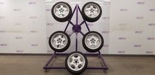 98 Bmw M3 E36 17 Silver 5 Hole Wheel Rim Set Of Five