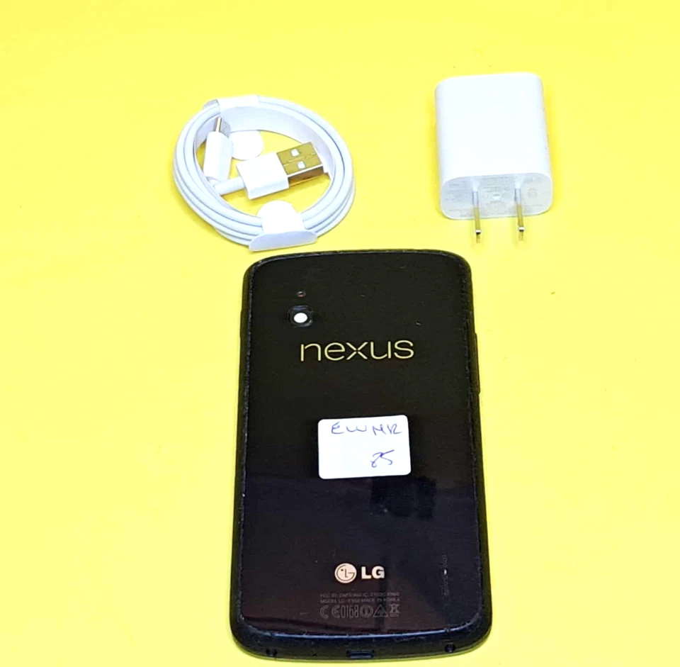 LG NEXUS 4 LG-E960 3G UNLOCKED ANDROID CELL PHONE TELUS BELL KOODO LUCKY MOBILE+ - Image 2 of 4