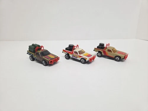 1977 Matchbox Ruff Trek Road Blaster Diecast Lot BROWN White 217 Tan T3