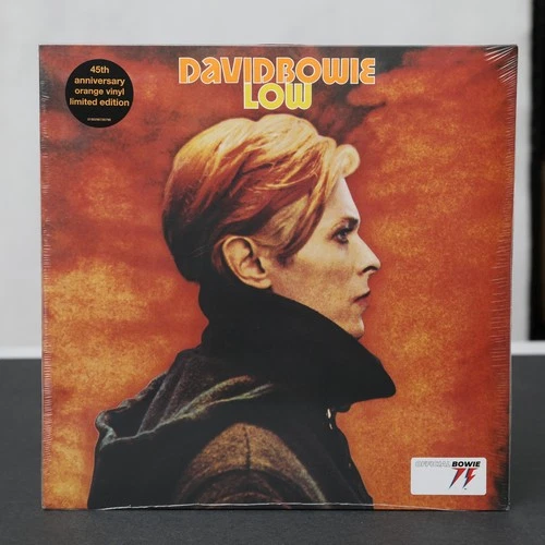David Bowie Low Vinyl Limited 45TH Anniversary Orange LP Sound and Vision Sealed