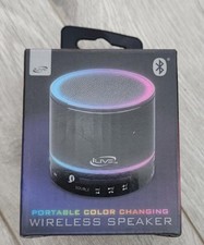 ILIVE ISB07B - Portable Color Changing Wireless Speaker