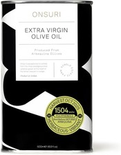ONSURI Arbequina High Polyphenol Extra Virgin Olive Oil - 500ml Tin Cold Presse