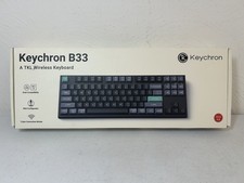 Keychron B33 TKL Wireless Computer Keyboard B33-K9A Dual Compatibility NEW