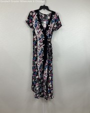 NWT Guess Floral Wraparound Dress Women's Size Small