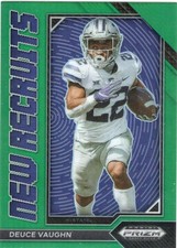 Deuce Vaughn 2023 Prizm Draft Green New Recruits #NR-19 Bx14b