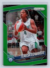 Teresa Edwards 2025 Panini Prizm WNBA Green Prizms Minnesota Lynx #126