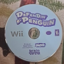 Defendin' De Penguin (Nintendo Wii, 2008) DISC ONLY!