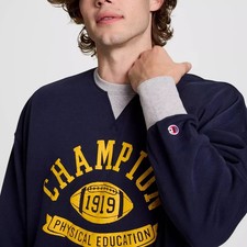 Champion - Men's Physical Education Colorblocked Sweatshirt - L - C3