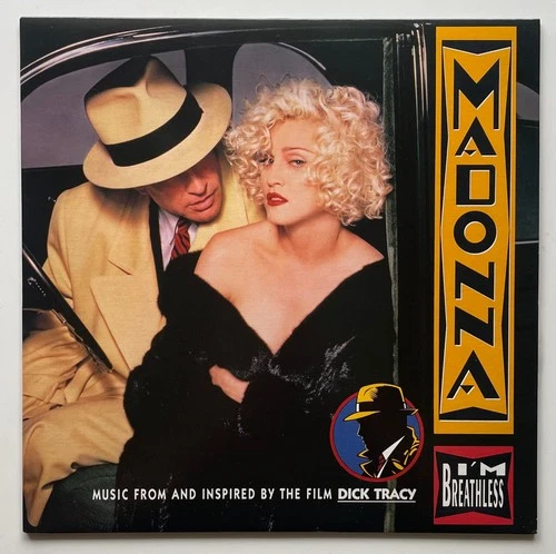 MINT!! Vtg 1990 MADONNA Album I'M BREATHLESS Vinyl SOUNDTRACK Lp OG DICK TRACY