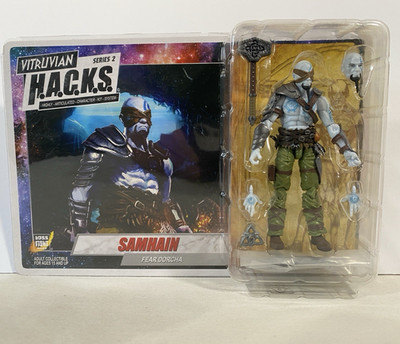 Vitruvian H.A.C.K.S.  3-3/4'' Samhain (Fear Dorcha) figure hacks Boss Fight