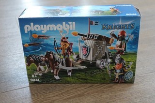 Playmobil Knights 9341 Ponygespann mit Zwergenballiste