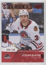 2021-22 Upper Deck AHL Star Rookies Exclusives 94/100 Josiah Slavin #140 1l99