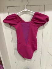 Tiger Friday Mesh Magenta Dance Leotard Child Medium
