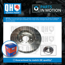 2x Brake Discs Pair Solid fits AUDI Q5 8RB 2.0D Rear 08 to 17 300mm Set QH New