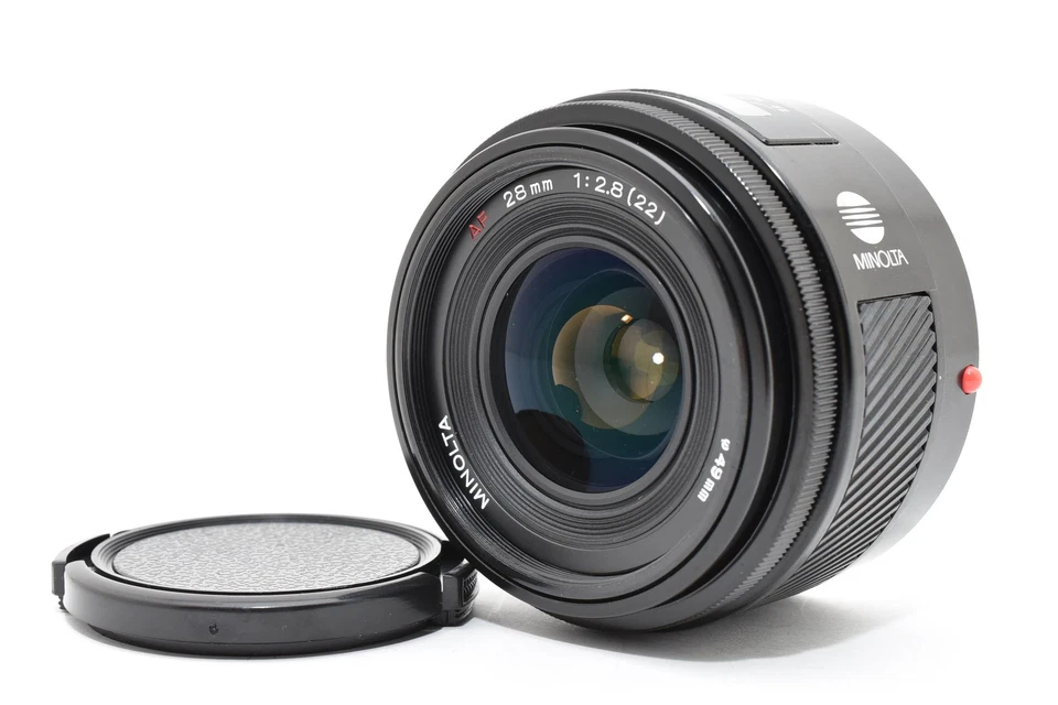 [Almost MINT] Minolta AF 28mm f/2.8 Wide Angle Lens For Sony Minolta from JAPAN - Image 3 of 4