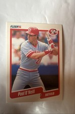 1990 Fleer - Paul O'Neill #427 Cincinnati Reds Baseball Card