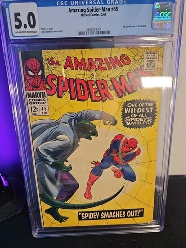Amazing Spider-man #45 CGC 5.0