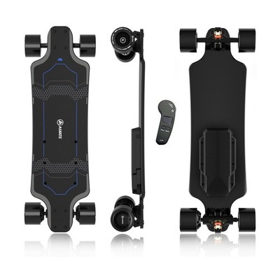 A1 Electric Skateboard with Remote, Rang Up to 17 Miles/24, 8 Ply Canadian Ma...