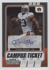 2021 Contenders Draft Picks Legacy Campus Ticket 5/25 Ronnie Brown Auto qf8