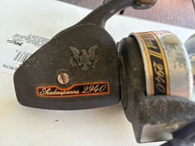Vintage Shakespeare President ll 2940 Spinning Fishing Reel | eBay