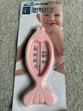1993 Babies Best Bath Thermometer Pink New Sealed Package Vintage