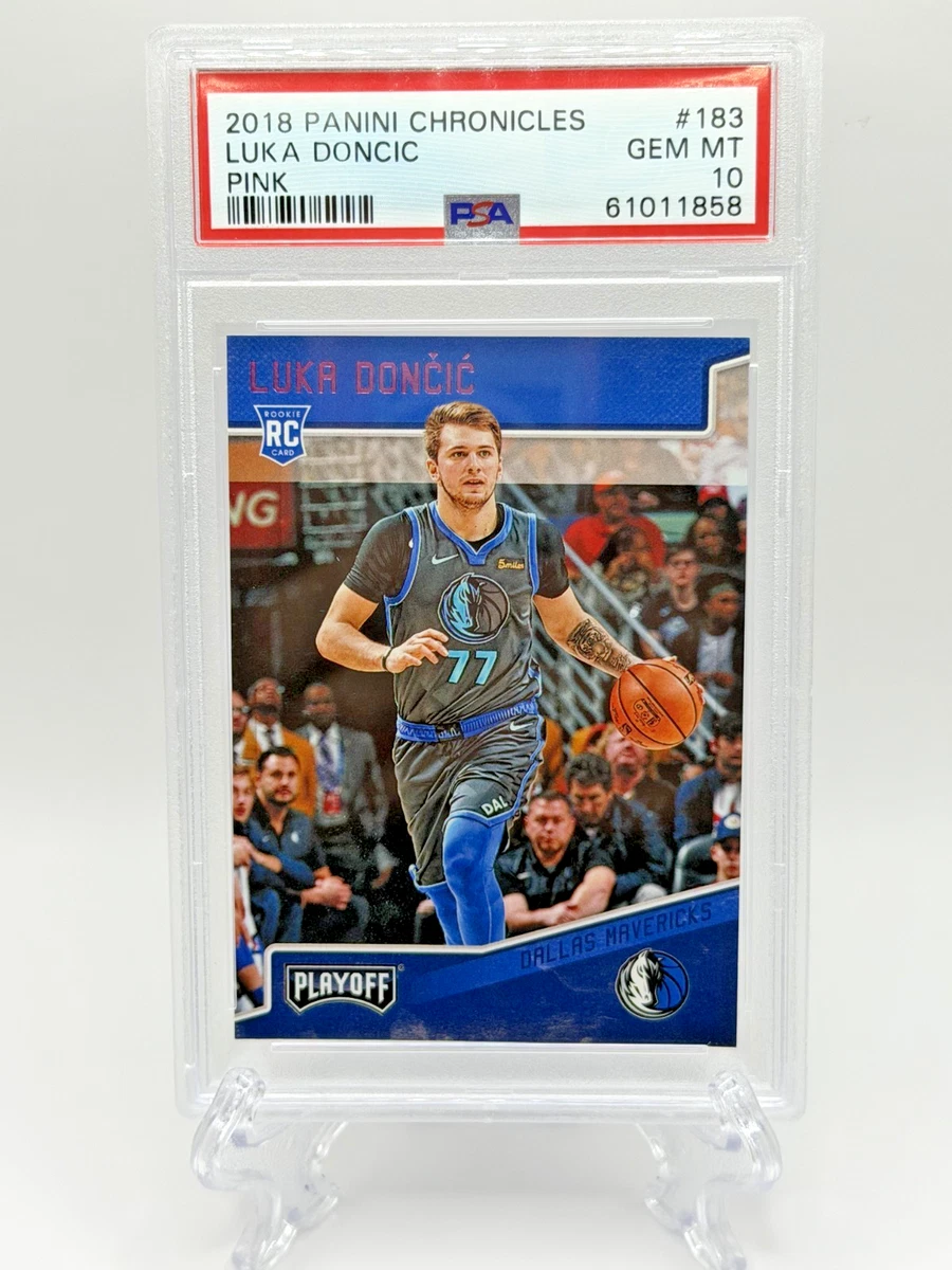 Luka Dončić 10 Graded Basketball Rookie Sports Trading Cards