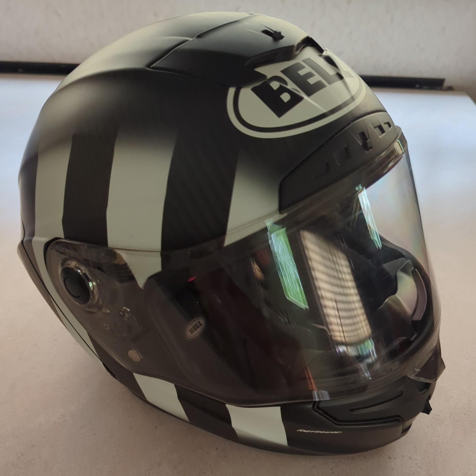 Bell Race Star DLX Flex Fasthouse Street Punk Motorcycle Helmet Matte Black S