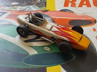 Airfix MRRC 1/32 scale Indy Novi Ferguson slot car runner to restore.....
