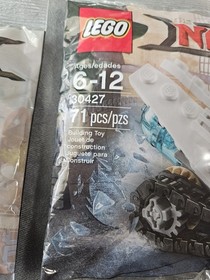 NEW Lego The Ninjago Movie 30427 & 30428  Green Mech Dragon & Ice Tank Lot NIP