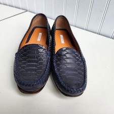  GEOX Respira black patent leather faux croc ...