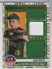 Ruan Maritz U-18 S Africa 2023 Panini S & S Fireworks Patch #U18-RM 090723NPCD85