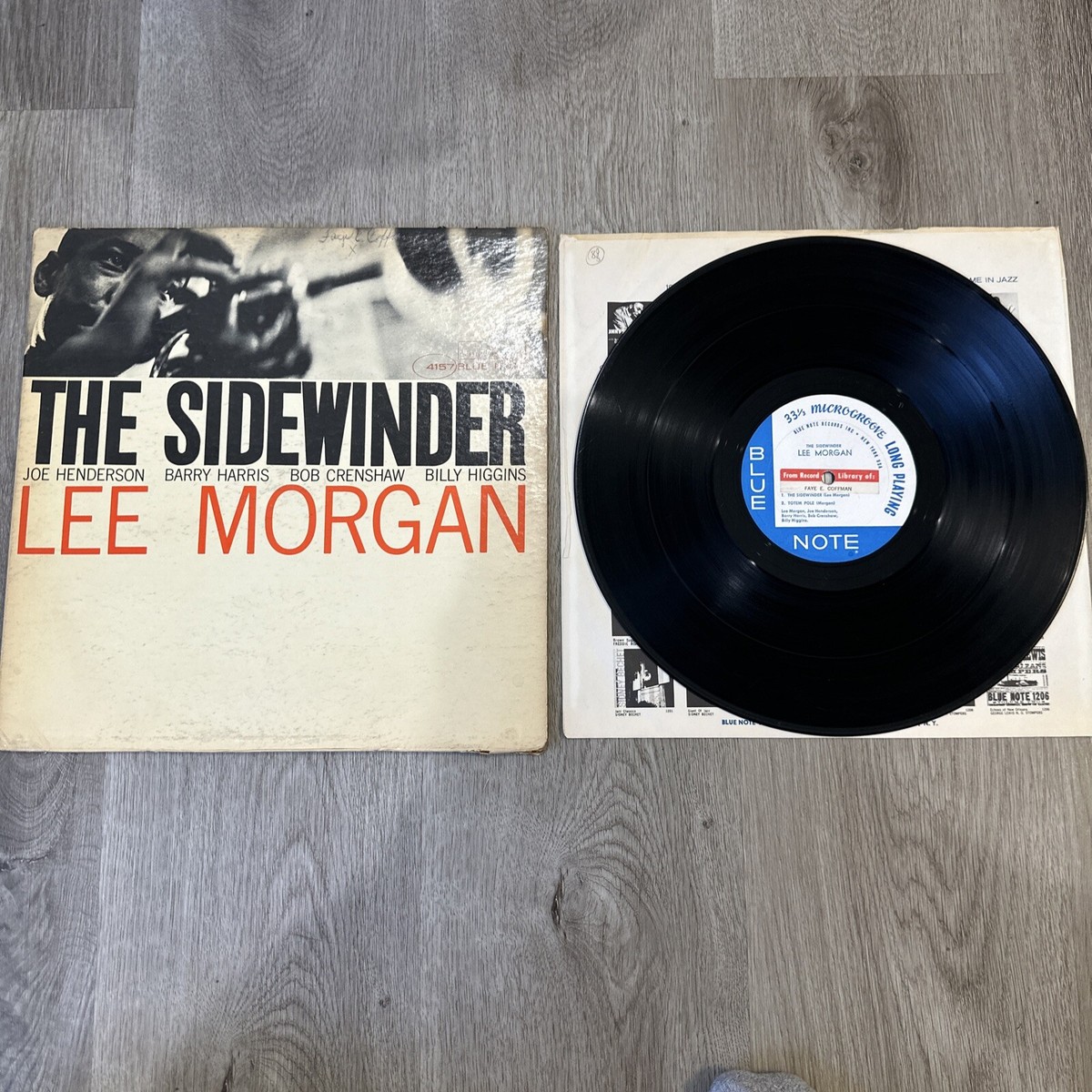 LP Lee Morgan The Sidewinder indie Exclusive 5859221 BLUE