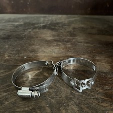 2 Murray Gold Seal NO.28 Stainless Steel Band screw hose pipe clamp 1 5/16-2 1/4