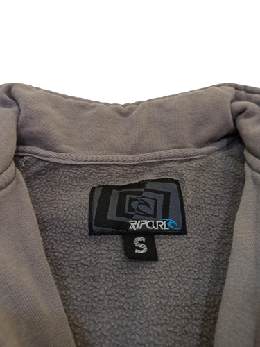 Rip Curl Men's Grey Long Sleeve Jumper Full Zip Sweater Jacket Size S Small - Picture 11 of 17